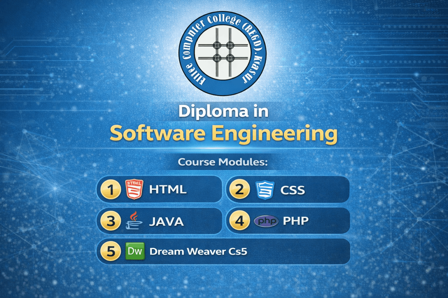 Diploma In Software Engineering (3 Months)