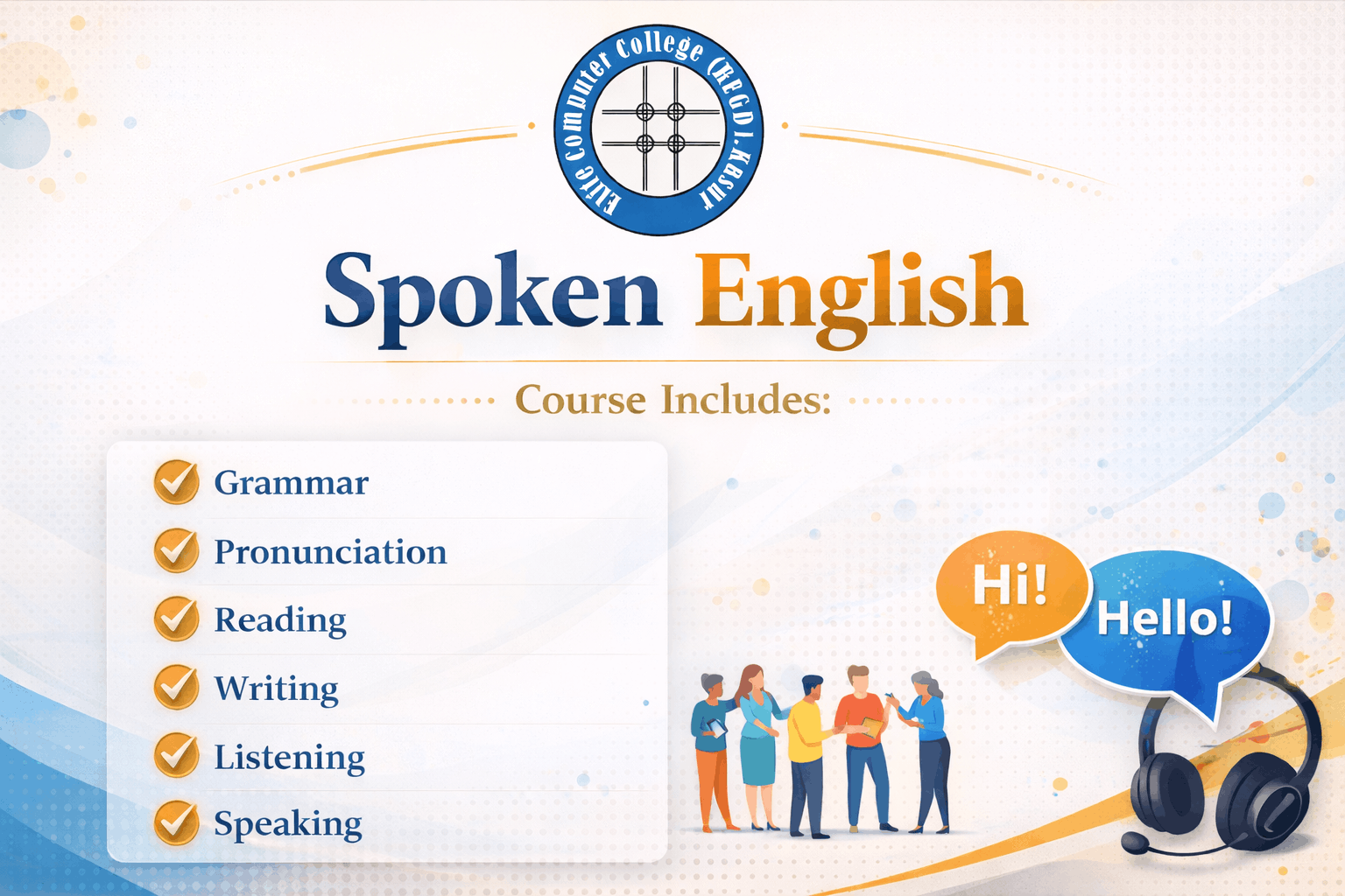 SPOKEN ENGLISH (2 Months)